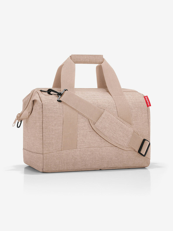 Reisenthel Béžová dámska cestovná taška Reisenthel Allrounder M Twist Coffee