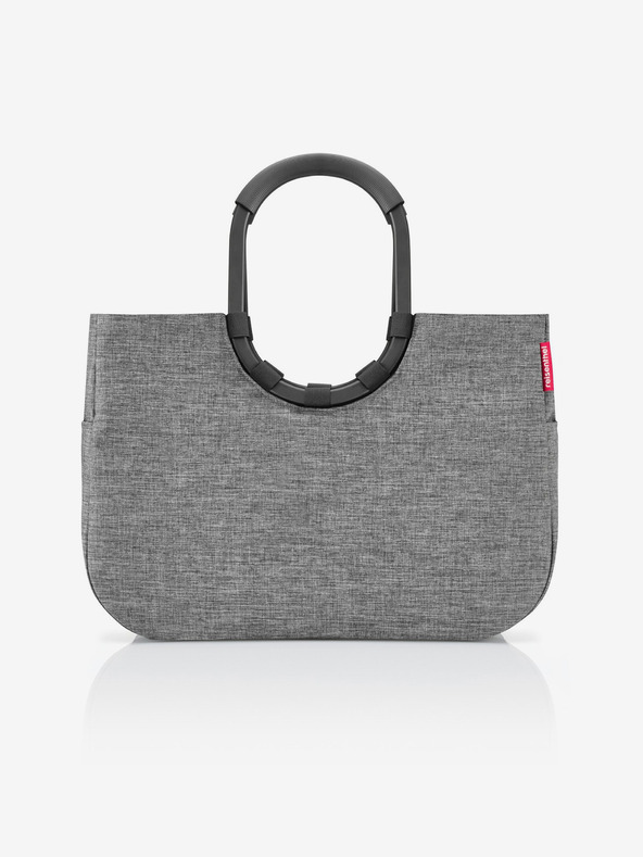Reisenthel Šedá taška Reisenthel Loopshopper L Frame Women's Bag Twist Silver