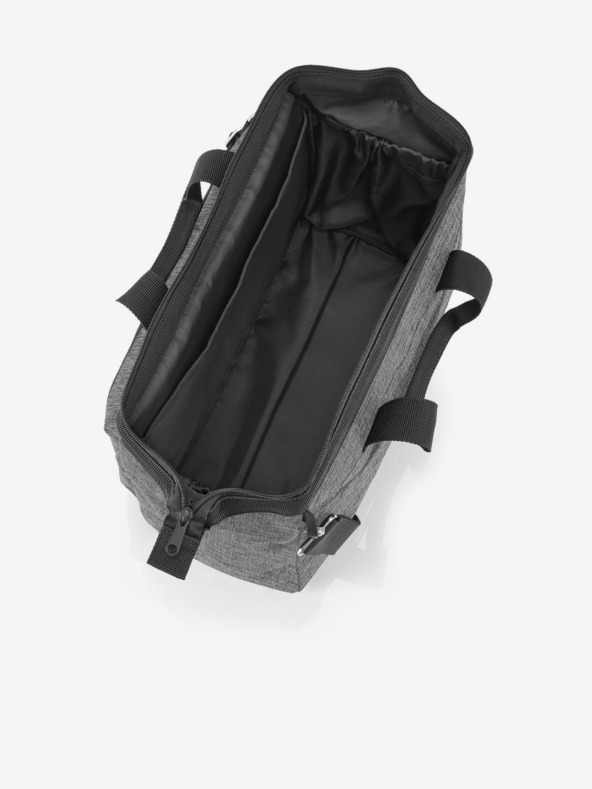 Reisenthel Sivá cestovná taška Reisenthel Allrounder S s vreckom Twist Silver