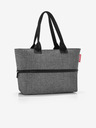 Reisenthel Taška Reisenthel Shopper E1 Gray Gray Striped Shopper Bag