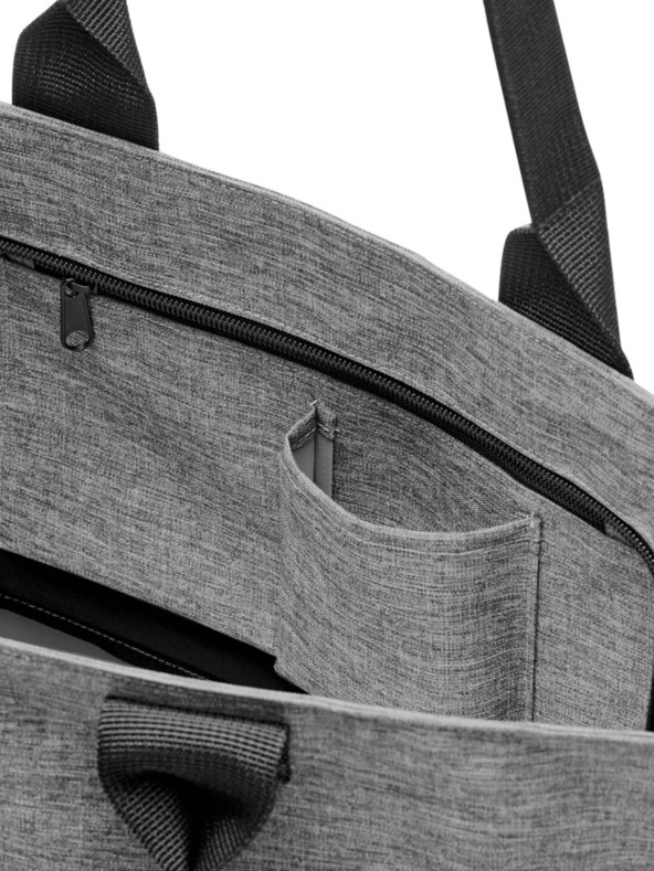 Reisenthel Taška Reisenthel Shopper E1 Gray Gray Striped Shopper Bag