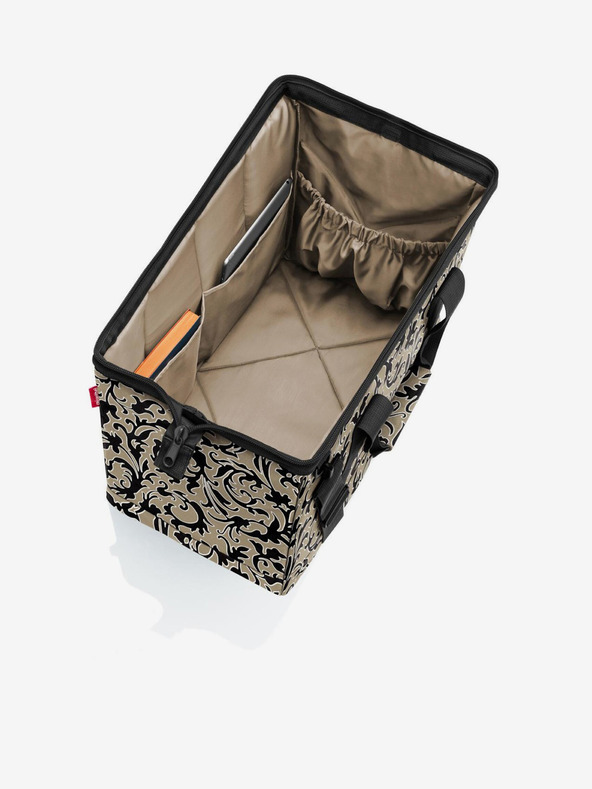 Reisenthel Khaki Dámska vzorovaná cestovná taška Reisenthel Allrounder L Baroque Marble