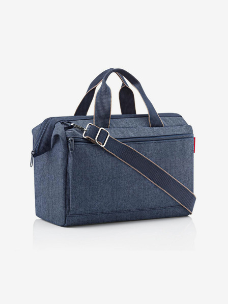 Reisenthel Cestovná taška Reisenthel Allrounder S Pocket Herringbone Dark Blue