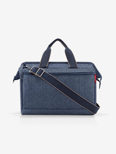 Reisenthel Cestovná taška Reisenthel Allrounder S Pocket Herringbone Dark Blue