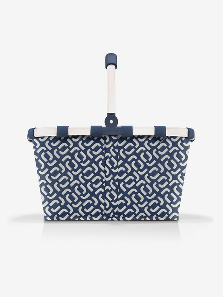 Reisenthel Tmavomodrá vzorovaná taška Reisenthel Frame Signature Navy