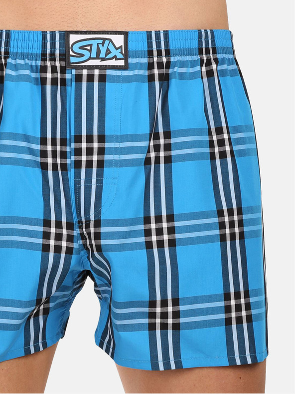 Styx Súprava troch kusov - pánske šortky Styx classic elastické viacfarebné