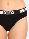 Nedeto Súprava siedmich dámskych nohavičiek Nedeto black