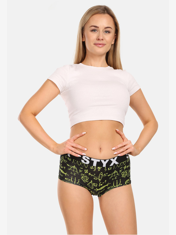 Styx Dámske umelecké nohavičky Styx s fyzikou na nohách