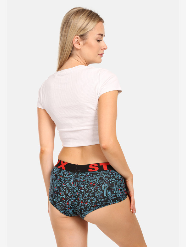 Styx Dámske umelecké nohavičky Styx s čmáranicou na nohe