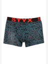 Styx Styx pánske boxerky Styx umelecké športové gumové nohavičky s čmáranicou (G1256/2)