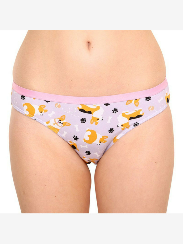 Dedoles Súprava troch kusov - veselé dámske nohavičky Dedoles