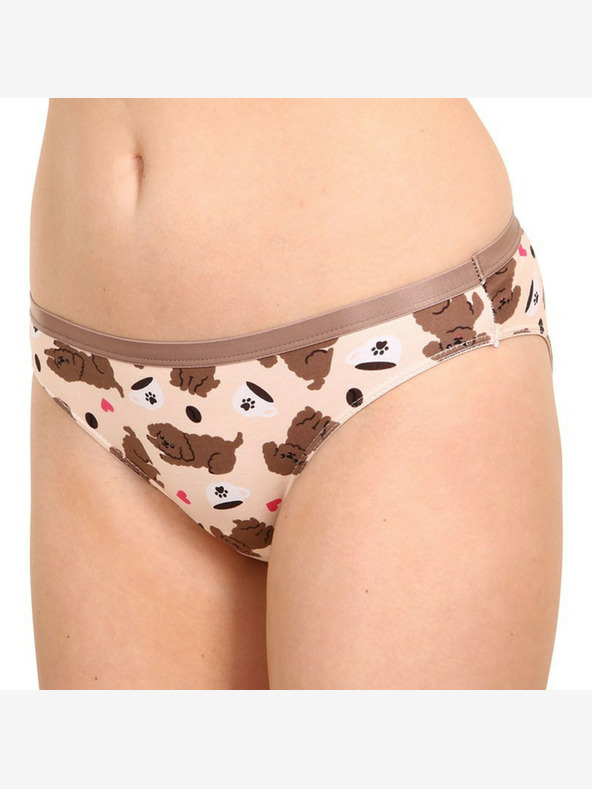 Dedoles Súprava troch kusov - veselé dámske nohavičky Dedoles