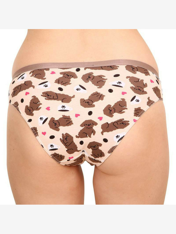 Dedoles Súprava troch kusov - veselé dámske nohavičky Dedoles