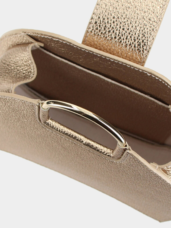 Elega Zlatá dámska kabelka Elega Amber