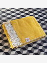 Balkanova Vlnená deka Elma I - horčicovo žltá