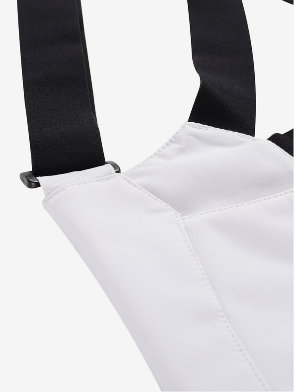 ALPINE PRO Dámske lyžiarske softshellové nohavice s membránou ALPINE PRO GERANA white