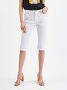 Orsay Biele trojštvrťové džínsy ORSAY