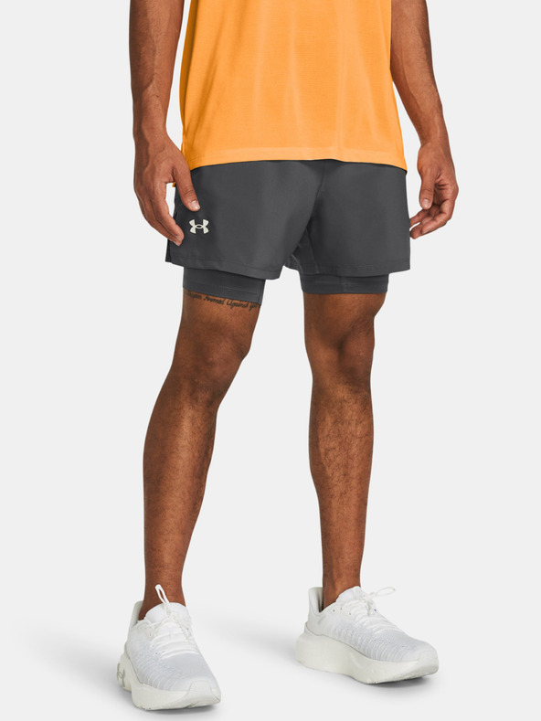 Under Armour Pánske kraťasy Under Armour UA LAUNCH 5'' 2-IN-1 SHORTS