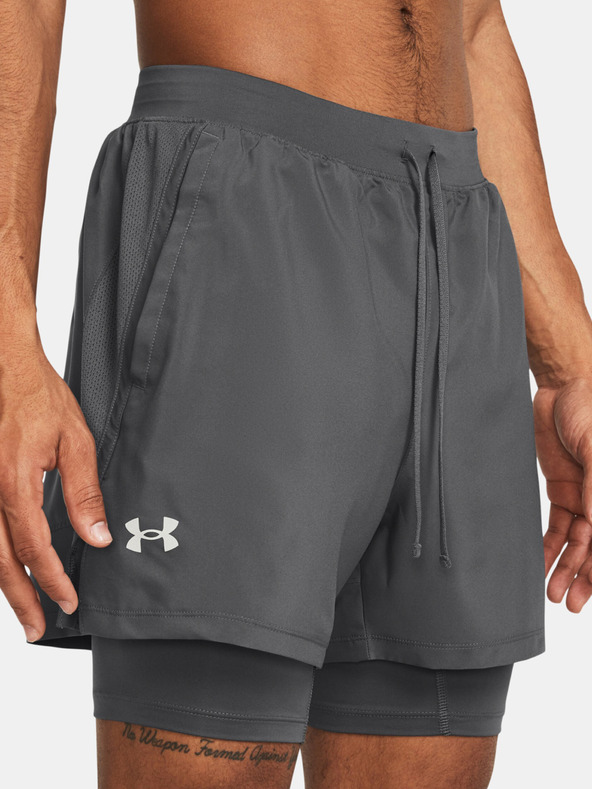 Under Armour Pánske kraťasy Under Armour UA LAUNCH 5'' 2-IN-1 SHORTS