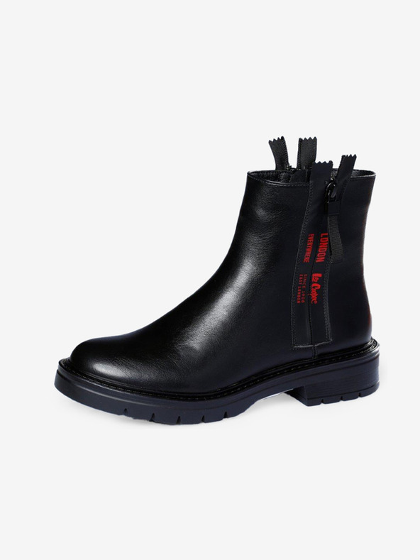 Lee Cooper Čierne dámske členkové topánky Lee Cooper
