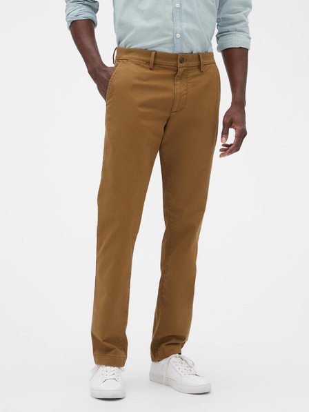 GAP Nohavice khaki slim fit GapFlex GAP