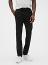 GAP Nohavice essential khaki skinny fit GapFlex GAP
