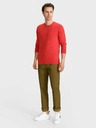 GAP Nohavice essential khaki straight fit GapFlex GAP