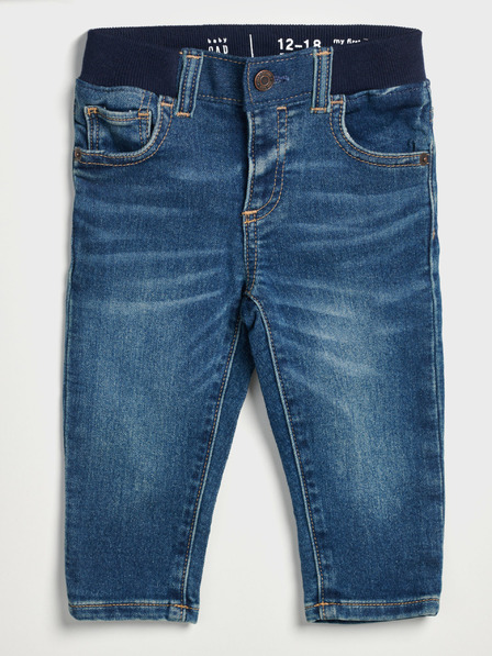 GAP Baby džínsy slim organic GAP