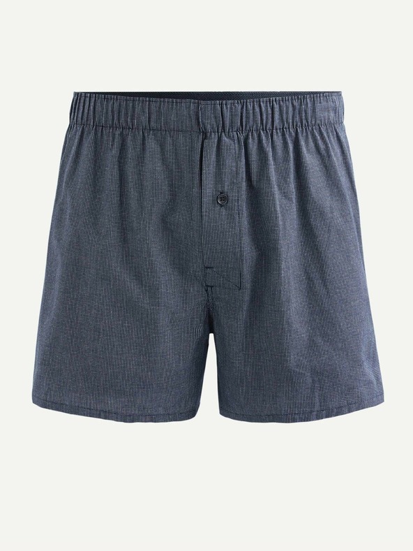 Celio Tmavosivé pánske šortky Celio Micuadro