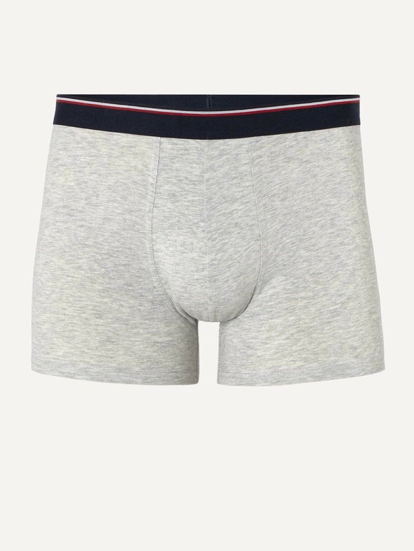 Celio Svetlošedé pánske opálené boxerky Celio Mike