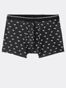 Celio Čierne pánske vzorované boxerky Celio Mitch