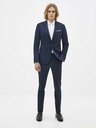 Celio Tmavomodré oblekové nohavice Celio Rodiamond