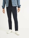 Celio Tmavomodré pánske nohavice Celio