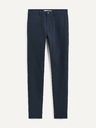Celio Tmavomodré pánske nohavice Celio