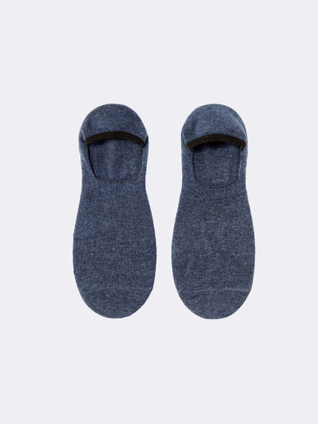 Celio Tmavomodré žíhané ponožky Celio Misible