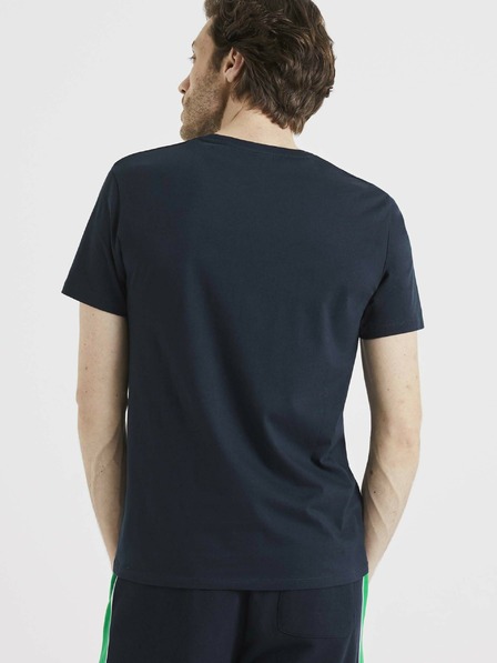 Celio Tmavomodré základné tričko Celio Tebase