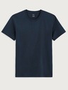 Celio Tmavomodré základné tričko Celio Tebase