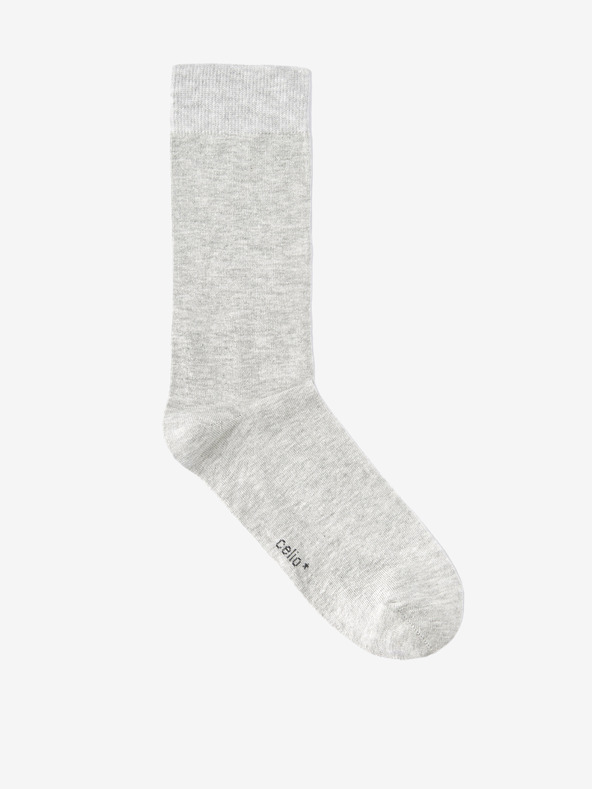 Celio Svetlosivé ponožky Celio Milo