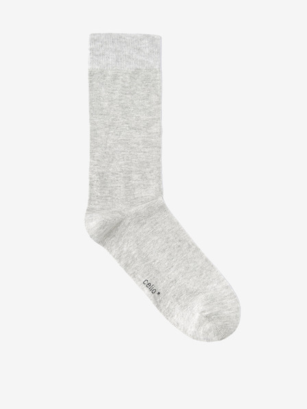 Celio Svetlosivé ponožky Celio Milo