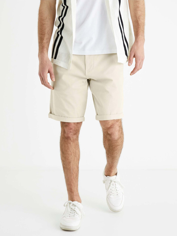 Celio Bavlnené chino šortky Bochinobm Celio