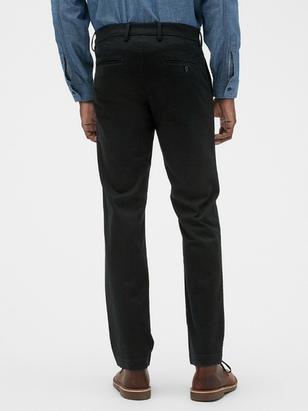 GAP Nohavice essential khaki straight fit GapFlex GAP