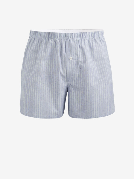 Celio Svetlomodré pánske pruhované šortky Celio Bibou