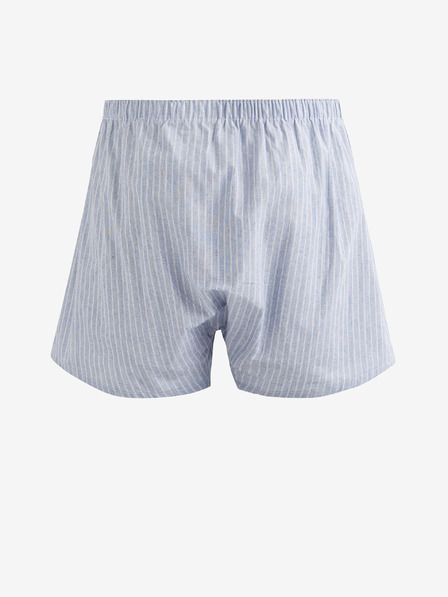 Celio Svetlomodré pánske pruhované šortky Celio Bibou