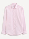 Celio Svetloružová pánska slim fit košeľa Celio Narox