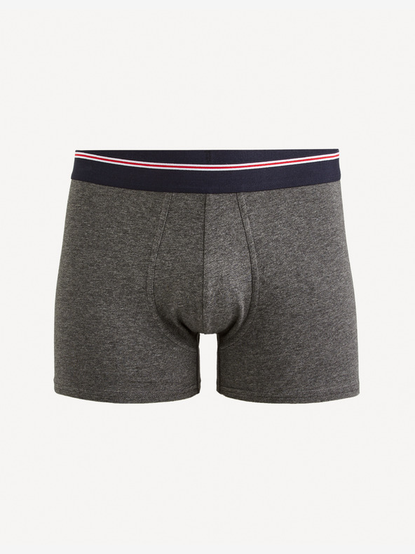 Celio Šedé pánske boxerky Celio Mike
