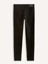 Celio Čierne pánske slim fit džínsy Celio Foslim