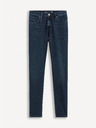 Celio Tmavomodré úzke džínsy Celio Foskinny