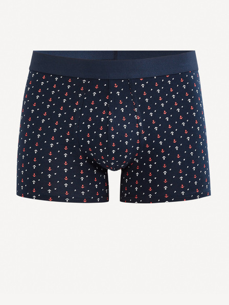 Celio Tmavomodré pánske boxerky Celio Giboancre
