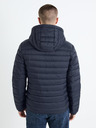 Celio Tmavomodrá pánska prešívaná bunda Celio Fububble