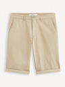 Celio Béžové pánske chino šortky Celio Bochinobm